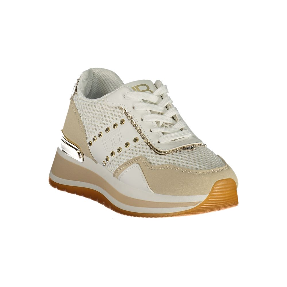 Laura Biagiotti Bianco Polyurethane Women Sneaker