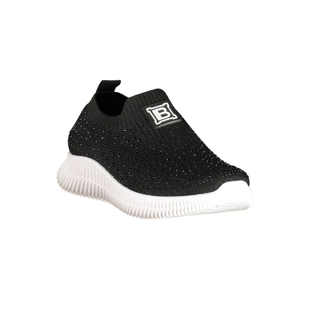 Laura Biagiotti Black Polyester Women Sneaker