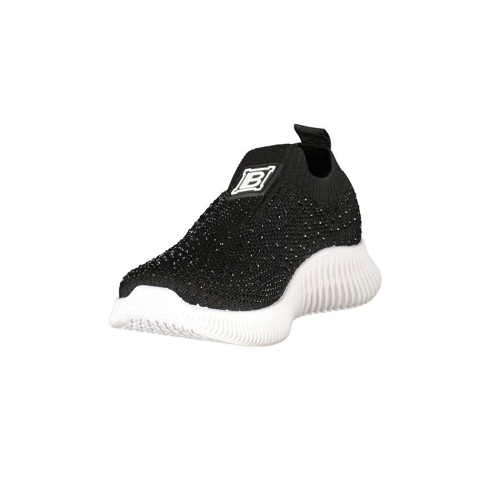 Laura Biagiotti Black Polyester Women Sneaker