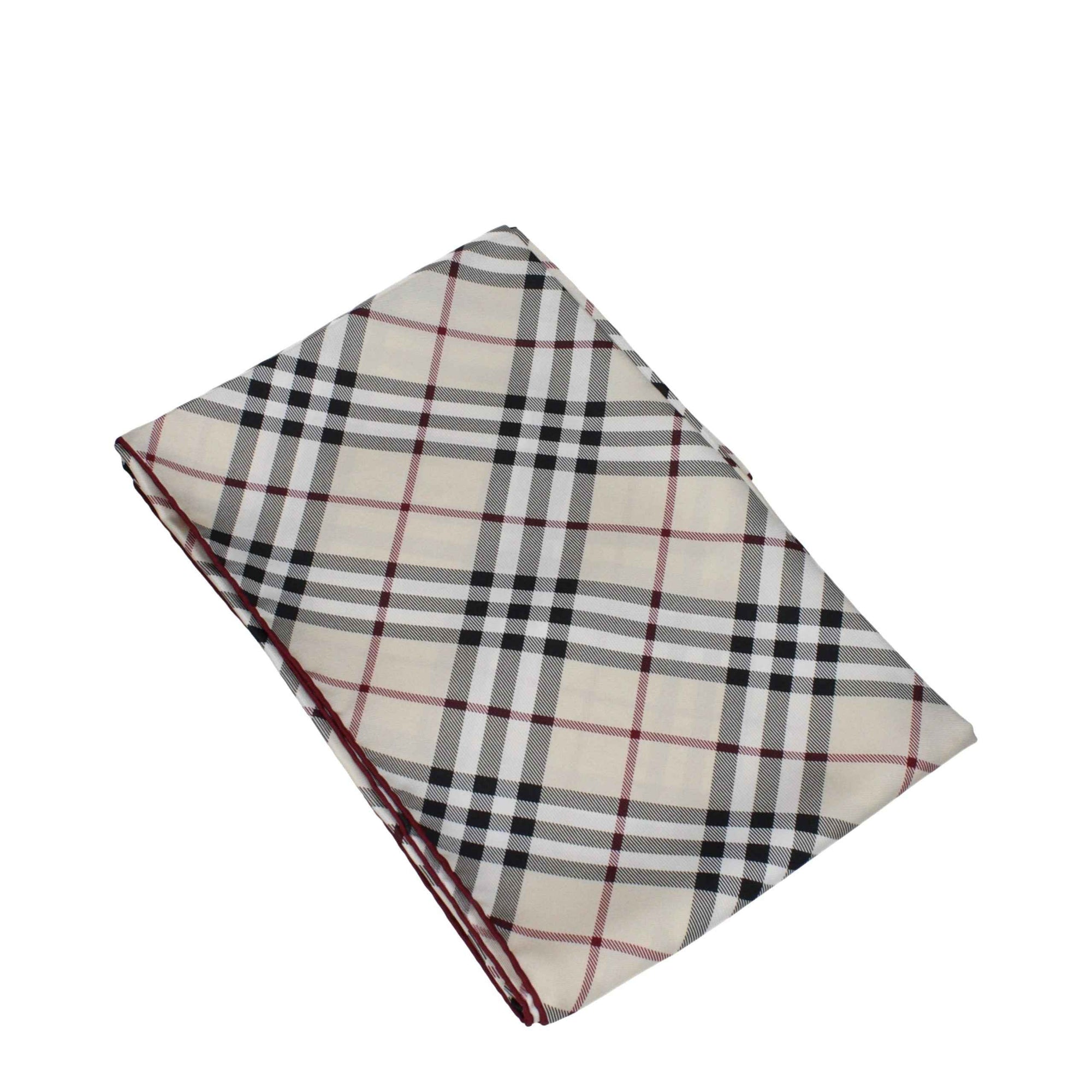 Burberry Beige Silk Foulard