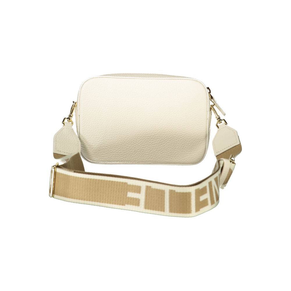 Coccinelle Bianco Leather Women Handbag