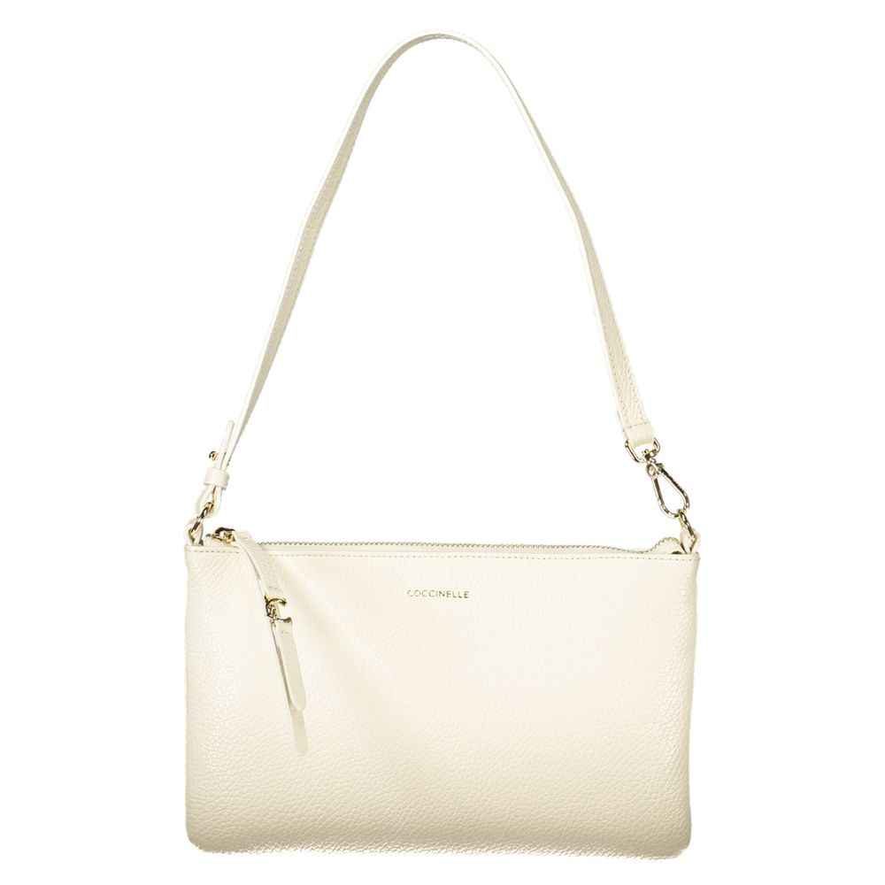 Coccinelle Bianco Pelle Women Handbag