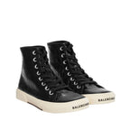 Balenciaga Black Calfskin High Top Sneakers