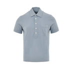 Tom Ford Blue Cotton Polo Shirt