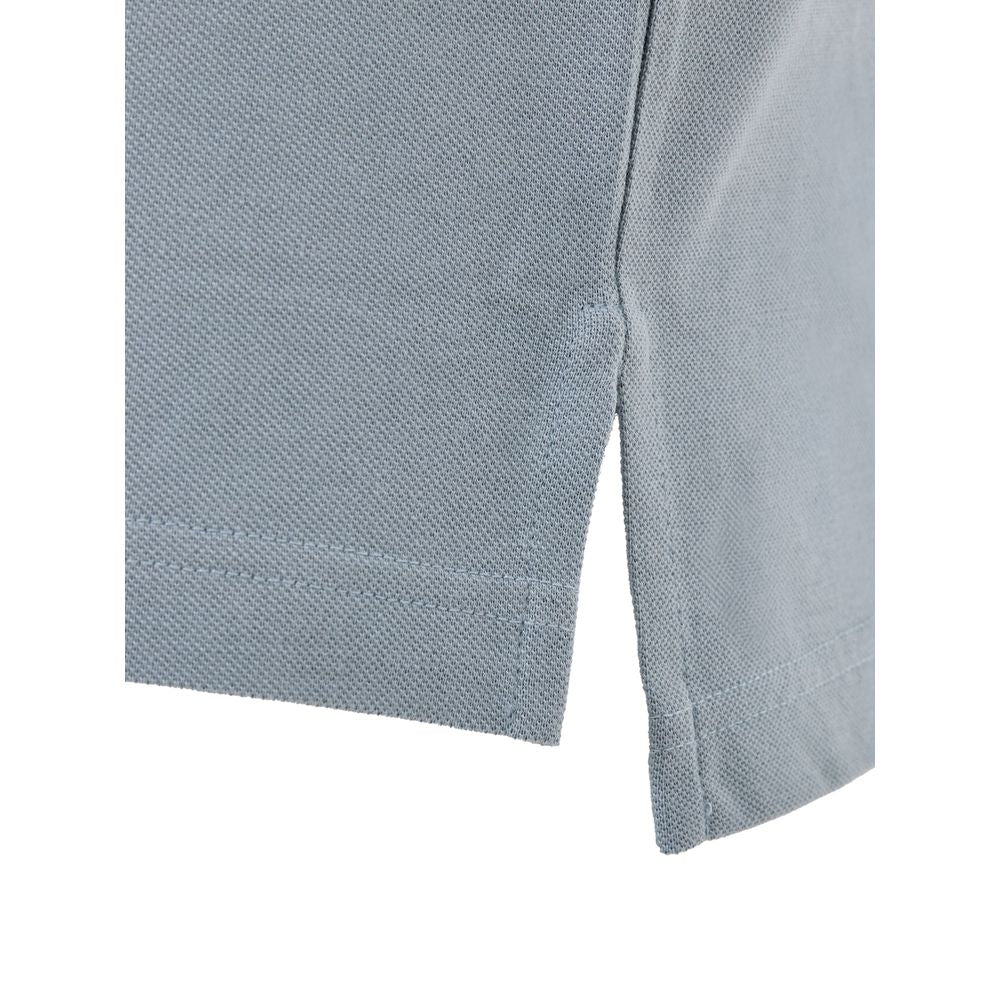 Tom Ford Blue Cotton Polo Shirt