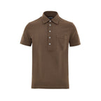 Tom Ford Brown Cotton Polo Shirt