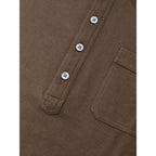Tom Ford Brown Cotton Polo Shirt