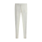 Brioni White Linen Pants