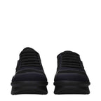 Prada Black Fabric Low Top Sneakers