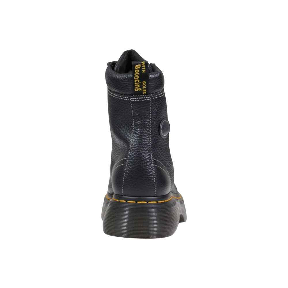 Dr. Martens Black Leather Ankle Boots