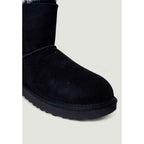 UGG Black Suede Leather Ankle Boots