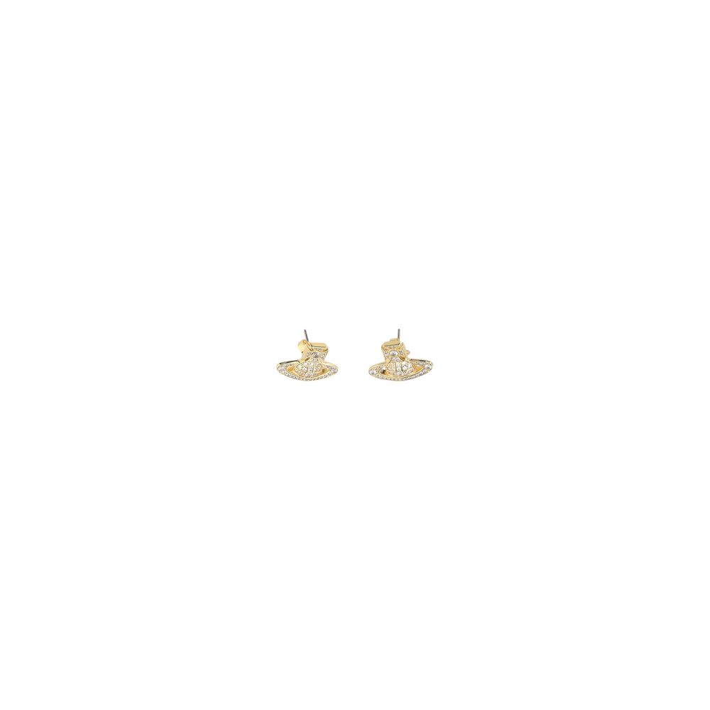 Vivienne Westwood Gold Brass Earrings
