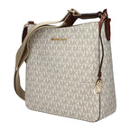 Michael Kors Beige Fabric Crossbody Bag