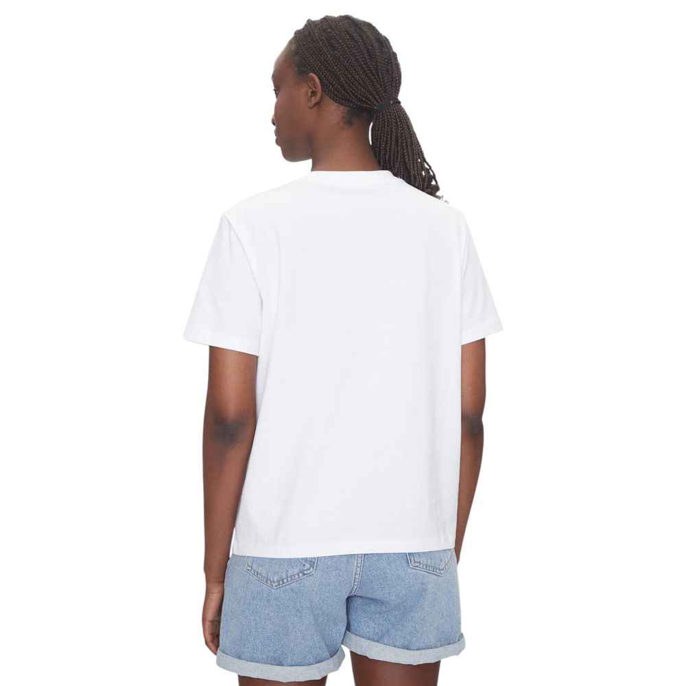 Calvin Klein Jeans White Cotton T-Shirt
