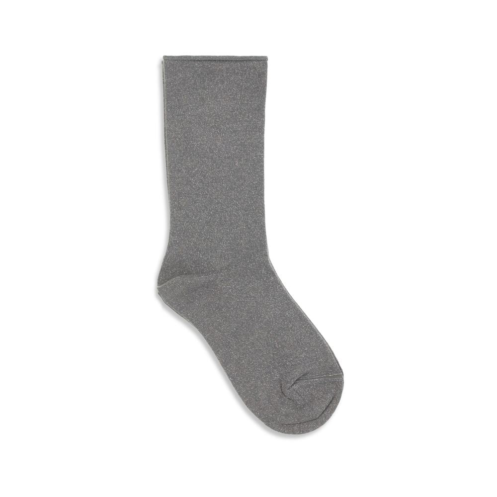Brunello Cucinelli Gray Silk Socks