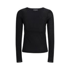 PINKO Black Viscose Sweatshirt