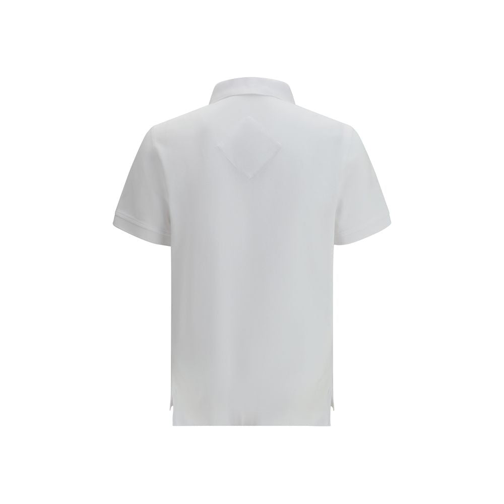 Canada Goose White Cotton Polo Shirt