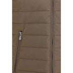 Brunello Cucinelli Beige Polyester Sleeveless Jacket