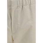 Lardini Beige Cotton Casual Pants