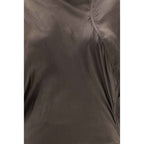 Rick Owens Brown Copper Long Dress