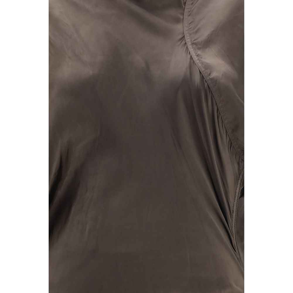 Rick Owens Brown Copper Long Dress
