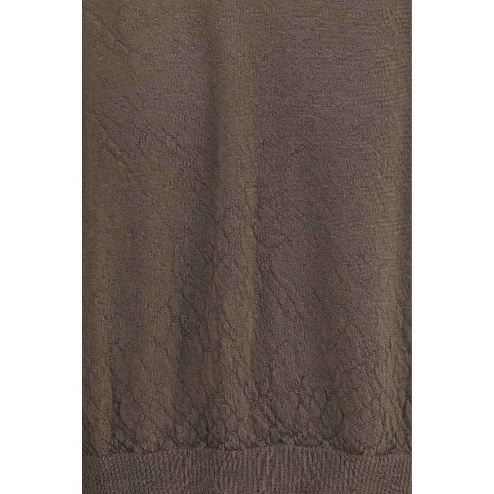 Rick Owens Gray Wool Oves Aries Sweatshirt