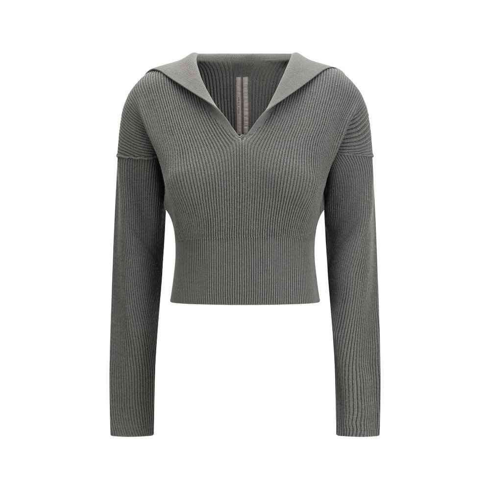 Rick Owens Bicolor Wool Oves Aries Sweatshirt