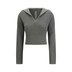 Rick Owens Bicolor Wool Oves Aries Sweatshirt
