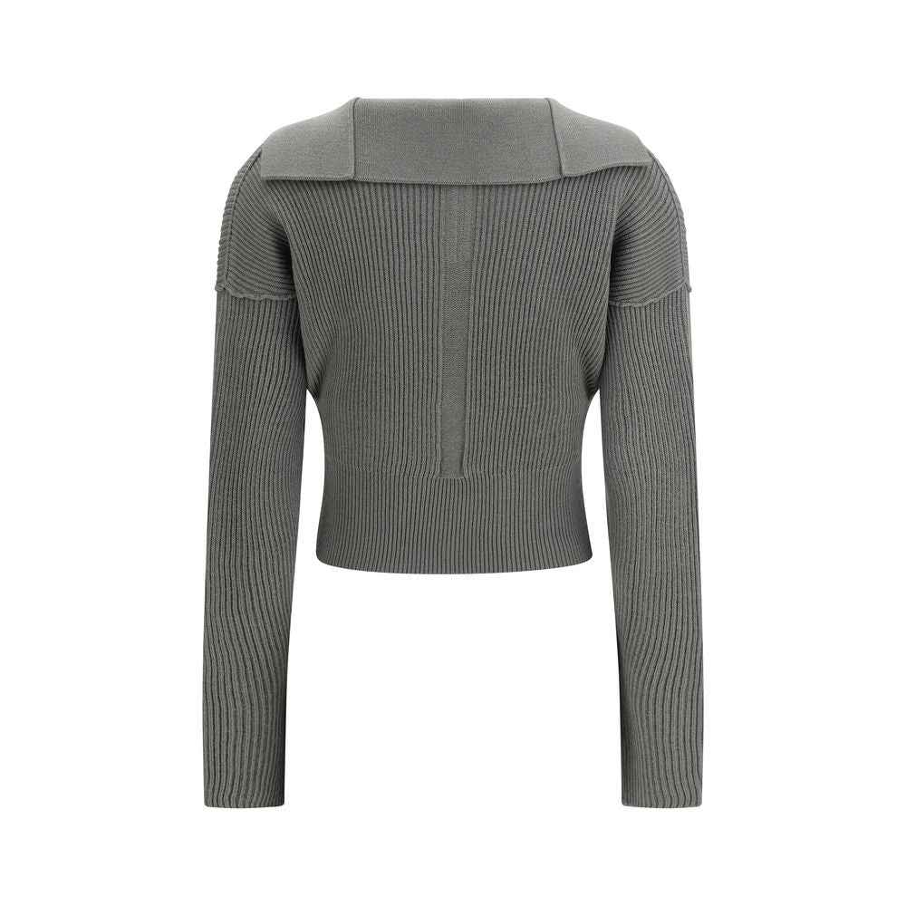 Rick Owens Bicolor Wool Oves Aries Sweatshirt