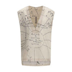 Rick Owens Beige Viscose Shirt