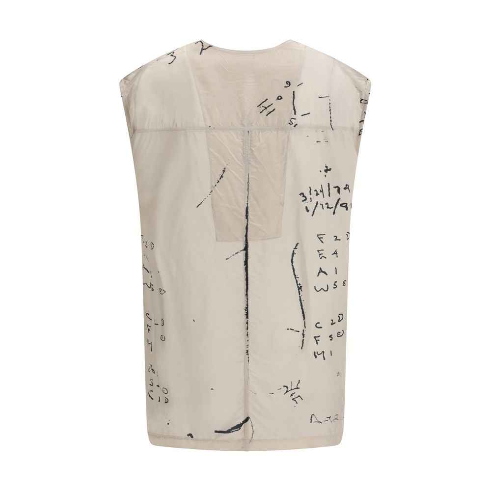 Rick Owens Beige Viscose Shirt