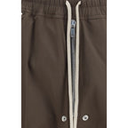 Rick Owens Brown Cotton Cargo Pants