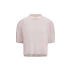 SA SU PHI Gray Cashmere T-Shirt
