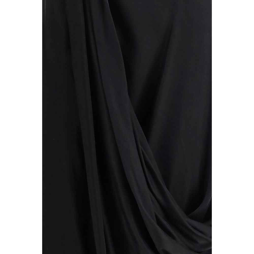 Maison Margiela Black Copper Midi Skirt