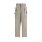 Maison Margiela Beige Cotton Cargo Pants