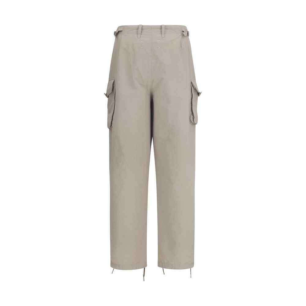 Maison Margiela Beige Cotton Cargo Pants