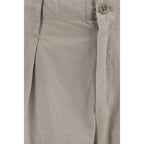 Maison Margiela Beige Cotton Cargo Pants