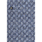 Gucci Blue Cotton Mini Skirt
