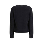 Ganni Gray Wool Oves Aries Sweatshirt
