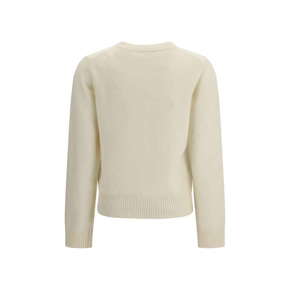 Ganni Beige Wool Oves Aries Sweatshirt