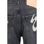 PDF Channel Gray Cotton Jeans Denim