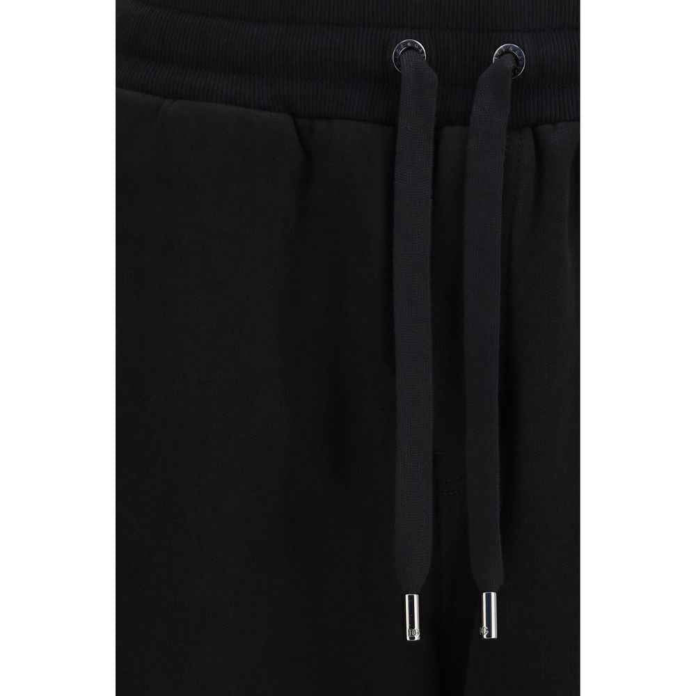 Dolce & Gabbana Black Cotton Casual Pants