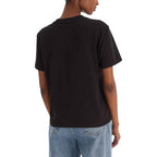 Calvin Klein Jeans Black Cotton T-Shirt