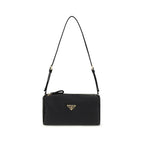 Prada Black Silk Shoulder Bag