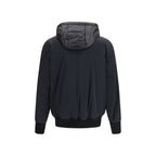 Moose Knuckles Black Nylon Bomber