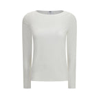 Wolford White Modal Long Sleeve T-Shirt