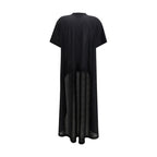 Balenciaga Black Cotton Casual Dress