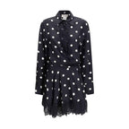 Max Mara Black Silk Casual Dress