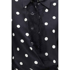Max Mara Black Silk Casual Dress