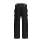 Burberry Black Cotton Cargo Pants
